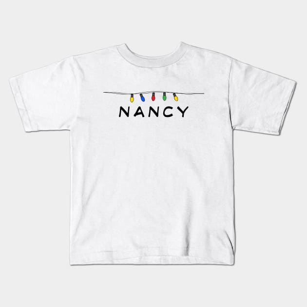 NANCY Stranger Things Kids T-Shirt by upcs